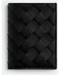 Bottega Veneta - イントレチャート スリム フラップカードケース - Lyst
