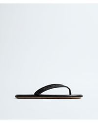 Bottega Veneta - Sampieri Flat Thong - Lyst