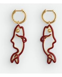 Bottega Veneta - Fish Earrings - Lyst