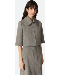 Bottega Veneta - Viscose And Silk Jacket - Lyst