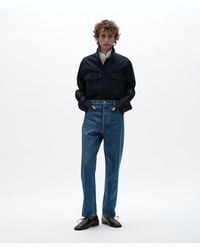 Bottega Veneta - Medium Wide Leg Jeans - Lyst