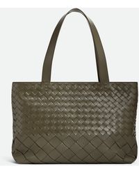 Bottega Veneta - Tote Zippé Intrecciato Petit Format - Lyst