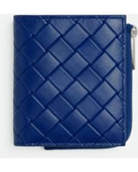Bottega Veneta - Intrecciato Stamp Bi-fold Wallet - Lyst