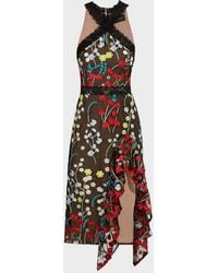 bronx maxi dress in rust