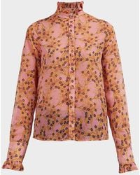 georgette formal tops