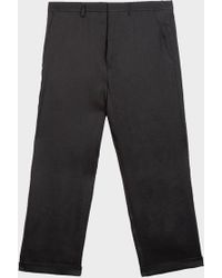 Jacquemus Le Pantalon Port-miou Trousers - Black