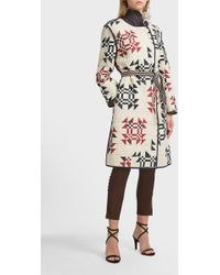 Isabel Marant Cotton Lesit Coat - Multicolour
