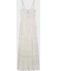 auguste scarlett wrap maxi dress