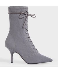 yeezy lace up boots