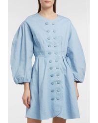 paper london denim dress