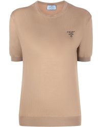 Prada T-shirts for Women | Online Sale up to 60% off | Lyst