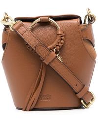 See By Chloé Joan Leather Bucket Bag - Brown