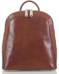 red brahmin backpack