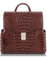 red brahmin backpack