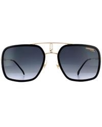 Carrera - Aviator Dark Gradient Sunglasses Metal - Lyst