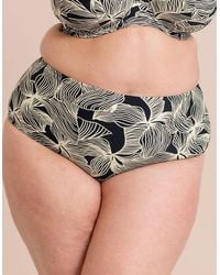 Curvy Kate - Ripple Reef High Waist Bikini Brief Print - Lyst