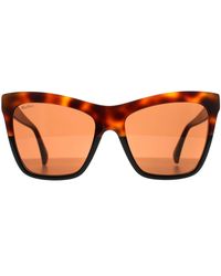 Max Mara - Cat Eye Havana Mm0008 Logo2 - Lyst