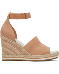 TOMS - Marisol Wedge Espadrilles - Lyst
