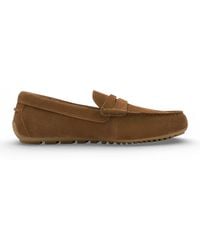 Tamaris - Suede Moccasin Loafers Casual Shoes - Lyst