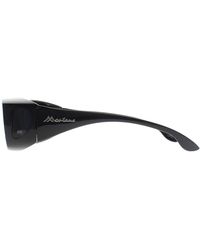 Montana - Fit Over Glasses Sunglasses Fo2 E Shiny Smoke Polarized - Lyst