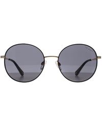 Ted Baker - Round Shiny Tb1744 Viola Metal - Lyst