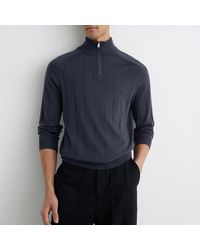 Reiss - Findlay Half Zip Jumper - Lyst