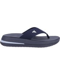 Fitflop - Surff Two-Tone Toe Post Sandals - Lyst
