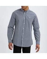 Crew - Classic Logo Gingham Shirt - Lyst