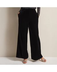 Phase Eight - Florentine Velvet Trousers - Lyst