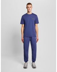 Lyle & Scott - Cotton Blend Script Jogger - Lyst