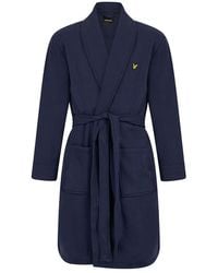 Lyle & Scott - Peacoat Matthew Robe - Lyst