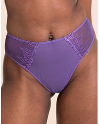 Curvy Kate - Flare Deep Thong Amethyst - Lyst