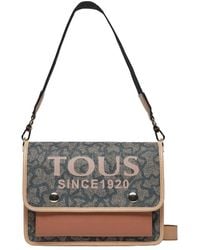 Tous - Medium Audree Shoulder Bag Kaos Icon Dark - Lyst