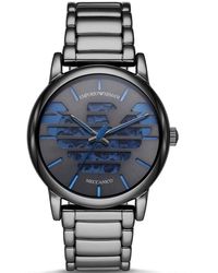 Emporio Armani - Ar60029 Mechanic Automatic Wristwatch - Lyst