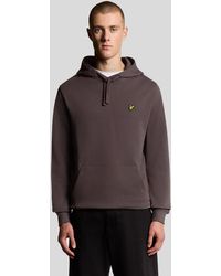 Lyle & Scott - Loopback Cotton Hoodie - Lyst