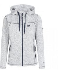 Trespass - Fleece Jacket Odelia Polyester Ghost Marl - Lyst