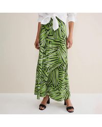 Phase Eight - Norabel Satin Maxi Skirt - Lyst