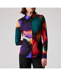 Paul Smith - Multi Abstract Patterned Shirt - Lyst