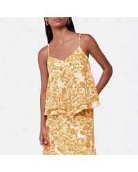 Whistles - Seashore Print Cami Top - Lyst