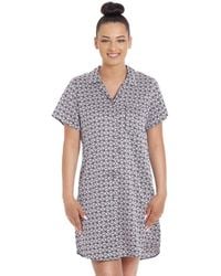 CAMILLE - Satin Nightshirt - Lyst