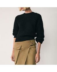Mango - Puff-Sleeve Wool Blend Jumper - Lyst