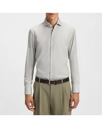 BOSS - Mint Hank Button Down Shirt - Lyst