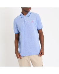 Crew - Light Oxford Solid Cotton Polo Shirt - Lyst