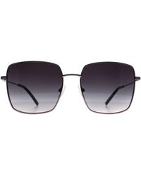 Calvin Klein - Square Light Ruthenium Gradient Ck22121S Metal - Lyst