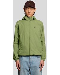 Lyle & Scott - Water Resistant Hooded Jacket - Lyst