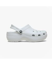Crocs™ - Classic Platform Low Heeled Sandals - Lyst