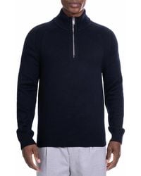 Reiss - Castle Funnel Half Zip Jumper - Lyst
