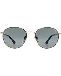 Police - Round Shiny Rose Sandblasted Spld94 Roadie 4 Metal - Lyst