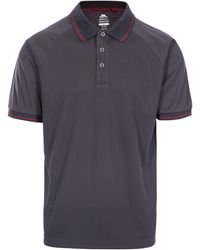 Trespass - Polo Shirt Bonnington Polyester Dark - Lyst