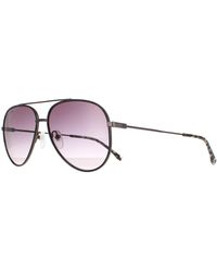 Lacoste - Aviator Matte Dark Gradient L247S Metal - Lyst